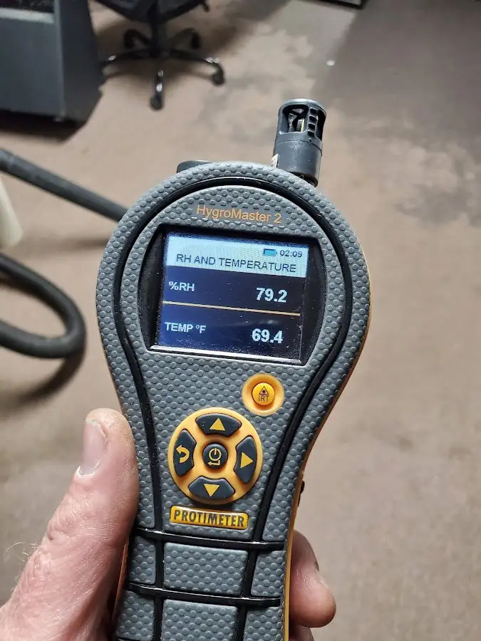 Moisture meter humidity assessment for Fire & Smoke Damage Restoration in Athol